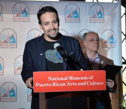 El actor y compositor puertoriqueño Lin-Manuel Miranda