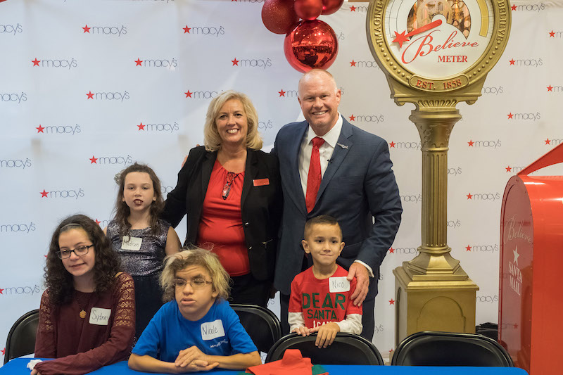 Macy's celebra el lanzamiento de su décima campaña anual de Believe.(Charles Sykes/AP Images for Macy's)
