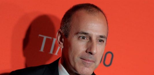 El presentador del programa matinal "Today", Matt Lauer