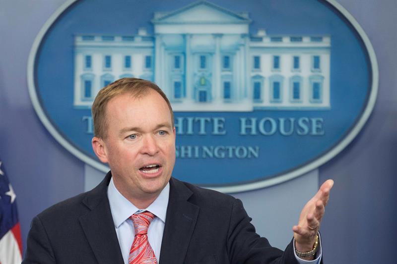 Mick Mulvaney, el director interino de la Oficina de Protecci&oacute;n del Consumidor Financiero de EE.UU.