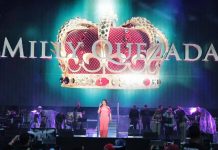 La cantante dominicana Milly Quezada, con más de tres décadas en los escenarios