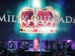La cantante dominicana Milly Quezada, con más de tres décadas en los escenarios