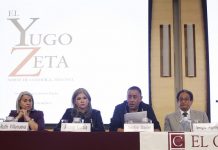 Autoridades sabían que Los Zetas asesinaban dentro de prisión El especialista en Derechos Humanos Jacobo Dayan (2-d) y el académico y promotor de Derechos Humanos Sergio Aguayo (d), autores del informe "El yugo Zeta, Norte de Coahuila, 2010-2011", participan durante la presentación del mismo junto a la tercera visitadora general de la Comisión Nacional de Derechos Humanos, Ruth Villanueva (i), y a la miembro de la Asociación Familias Unidas Ariana García (2-i).