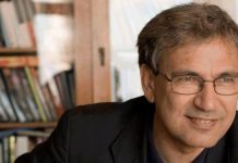 El premio Nobel turco Orhan Pamuk presentó en Nueva York su nueva obra, "The red-haired woman". (foto twitter @_orhanpamuk)