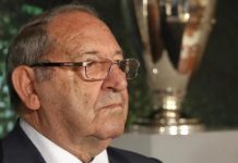 Paco Gento, presidente de Honor del Real Madrid
