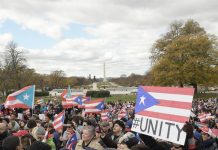 Marcha en Washington en solidaridad con Puerto Rico