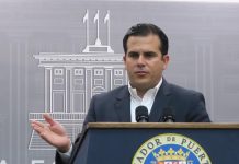 El gobernador de Puerto Rico, Ricardo Rossello