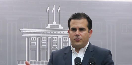 El gobernador de Puerto Rico, Ricardo Rossello