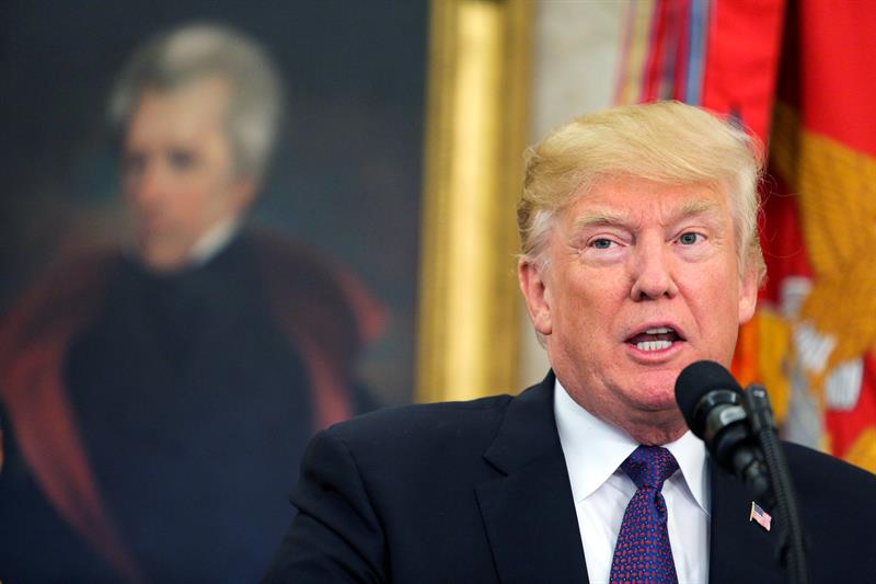 El presidente de Estados Unidos, Donald J. Trump.