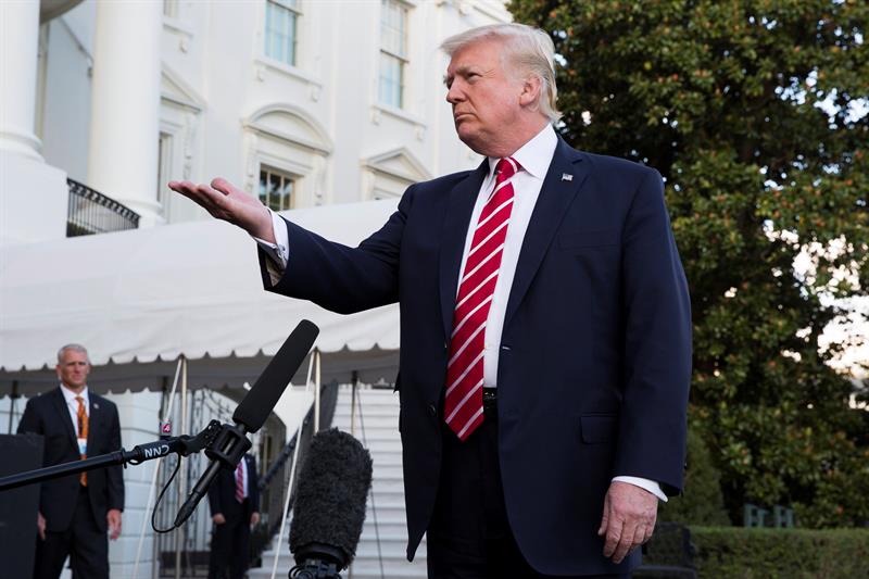 Trump dijo que la amenaza de Corea del Norte ser&aacute; uno de los "temas principales" de su gira, y a&ntilde;adi&oacute; que se trata "de uno de los mayores problemas para Estados Unidos y para el mundo, por lo que queremos resolverlo".