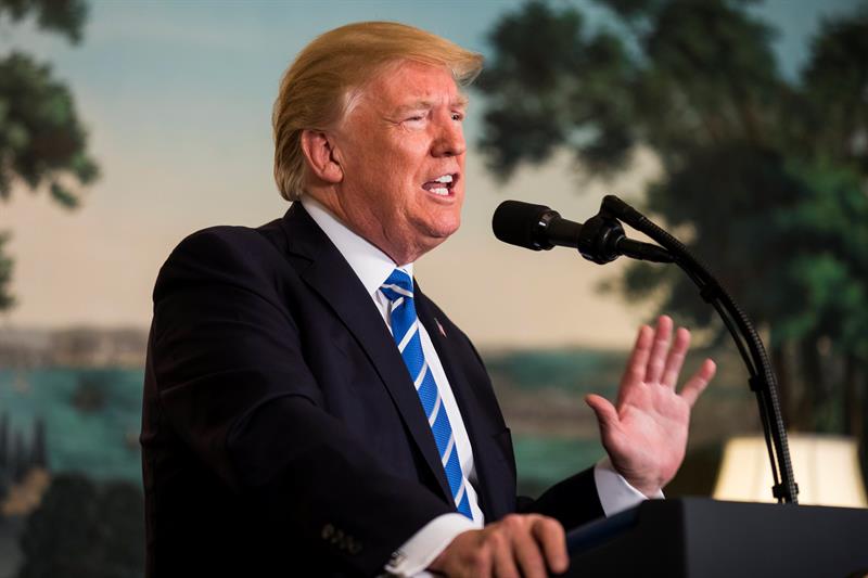 El presidente estadounidense, Donald Trump