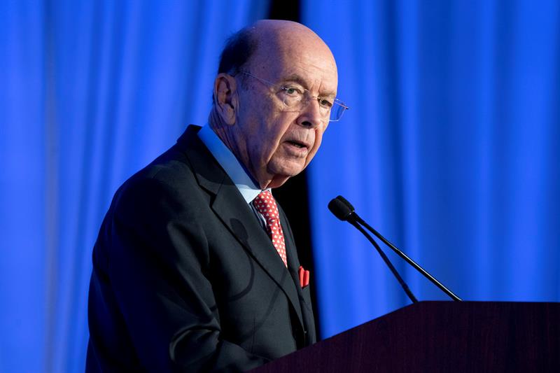 El secretario de Comercio estadounidense, Wilbur Ross