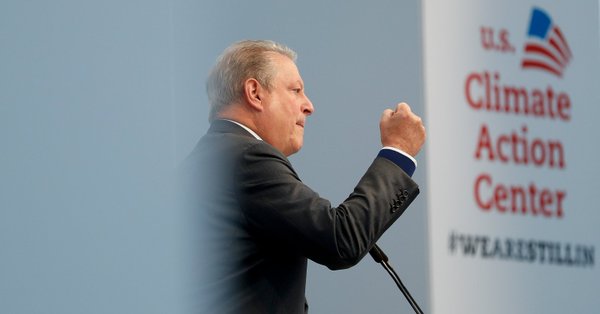 Delegados de EEUU durante el COP23.