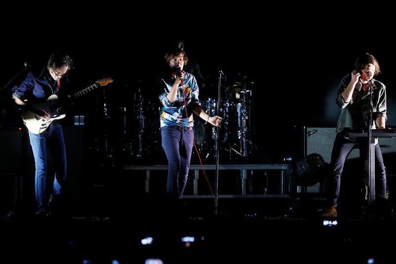 La banda francesa Phoenix durante su actuaci&oacute;n en el Festival Fauna Primavera 2017.