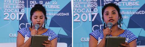 Nadia López García ganó el "Cenzontle 2017" con "Tierra mojada", un poemario con 15 piezas en español y mixteco que tratan el tema de la mujer.