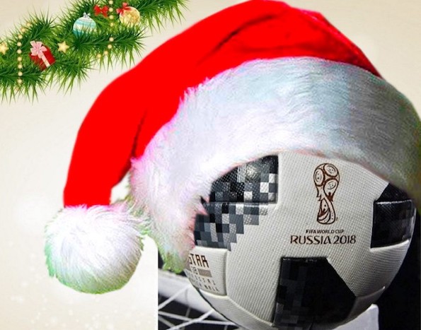 El Balón para el Mundial Rusia 2018, a la cabeza del saludo deportivo navideño