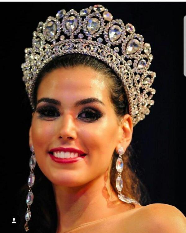 Un primer plano de Sof&iacute;a del Prado, Miss Espa&ntilde;a.