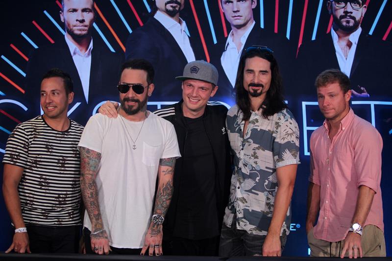 Backstreet Boys realiz&oacute; en Canc&uacute;n el primero de dos conciertos programados en el principal destino tur&iacute;stico de M&eacute;xico.