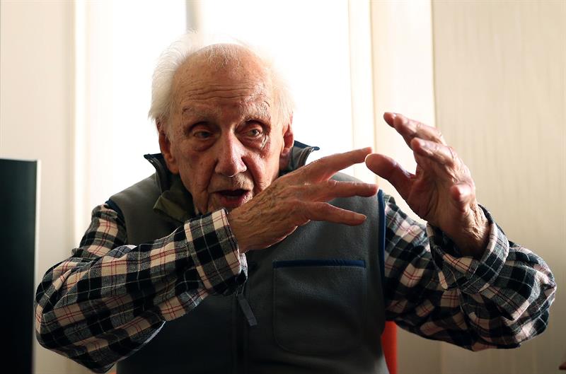 El cubano Cesar Gómez durante una entrevista en Bogotá.