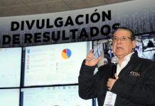 El magistrado presidente del Tribunal Supremo Electoral (TSE), David Matamoros.