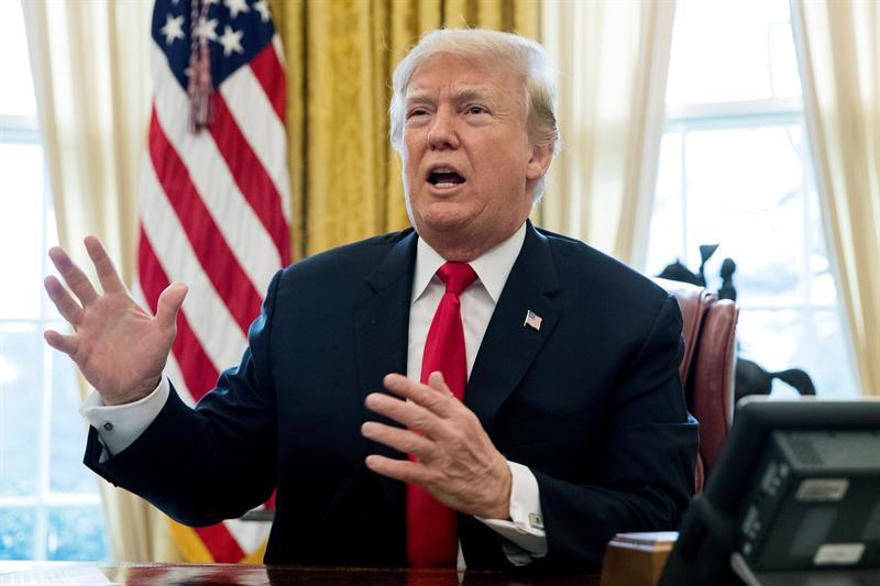 Donald Trump agitó el mundo en 2017 con una política exterior desconcertante.