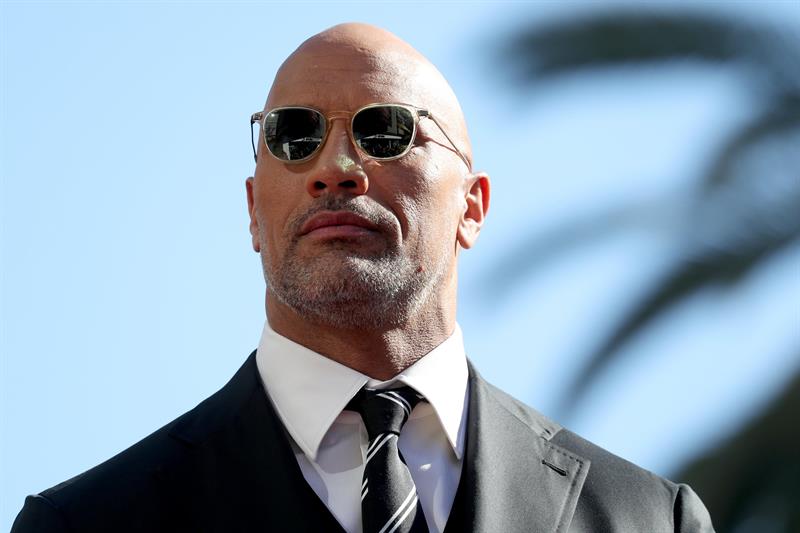Dwayne Johnson, uno de los actores mejor pagados de Hollywood.