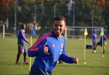 Cardona, sancionado con cinco partidos por gesto discriminatorio a coreanos La Comisión Disciplinaria de la FIFA ha sancionado con cinco partidos de suspensión al futbolista colombiano Edwin Cardona por un gesto discriminatorio a un rival durante un partido amistoso entre su selección y la de la República de Corea.