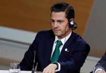El presidente de México, Enrique Peña Nieto,