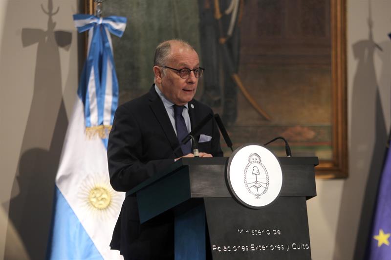 El canciller argentino, Jorge Faurie.