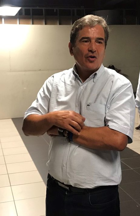El ex seleccionador de Costa Rica y Honduras, el colombiano Jorge Luis Pinto.