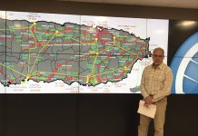 Justo González asegura "grandes avances" en restauración eléctrica de Puerto Rico Justo González informó hoy que este pasado fin de semana, brigadas de dicha compañía y otras de Estados Unidos tuvieron "grandes avances" en restaurar el servicio. (foto twitter @AEEONLINE)