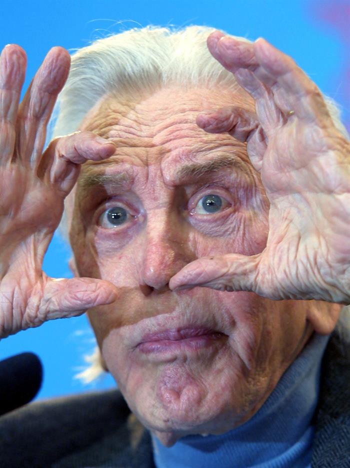 El actor estadounidense Kirk Douglas, el &uacute;ltimo gran icono masculino de la edad de oro de Hollywood. 