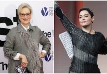 Meryl Streep emitió hoy un comunicado en el que lamentó que la también actriz Rose McGowan la llamase hipócrita por formar parte de una campaña para denunciar durante los Globos de Oro el machismo que existe en Hollywood.