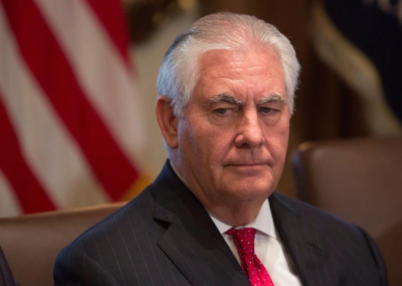 Rex Tillerson asegura que Estados Unidos seguir&aacute; marcada por la creciente presi&oacute;n sobre Corea del Norte, las "pobres relaciones" con Rusia, y la rivalidad y dif&iacute;cil cooperaci&oacute;n con China.