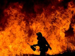 Incendios en el sur de California arrasan más de 1.000 casas y edificios Una cocina improvisada en un campamento ilegal causó el incendio "Skirball", que se desató el pasado 6 de diciembre y amenazó con consumir Bel-Air, uno de los barrios más lujosos de Los Angeles. (foto archivo)