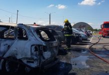 Un incendio durante la final del Mundial de Clubes que el Real Madrid ganó al Gremio por 1-0 quemó catorce automóviles en el aparcamiento del estadio del club de Porto Alegre.
