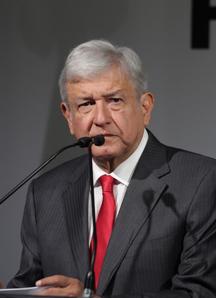 El líder izquierdista Andrés Manuel López Obrador marcó la precampaña electoral a la Presidencia mexicana. (foto archivo)