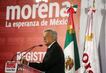 La alianza liderada por el izquierdista Andrés Manuel López Obrador ganaría las elecciones presidenciales en México de 2018 con el 42 % de los votos.