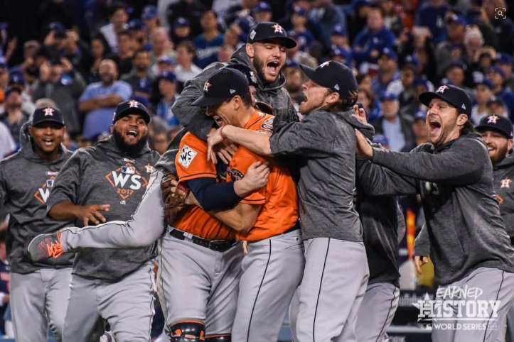 Astros de Houston están ya listos para defender el título de campeones de la Serie Mundial. (foto twitter @LosAstros)
