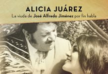 Antes de morir, la cantante Alicia Juárez, viuda de José Alfredo Jiménez, quiso contar su historia con el mito de la música mexicana en "Cuando viví contigo". (foto twitter)