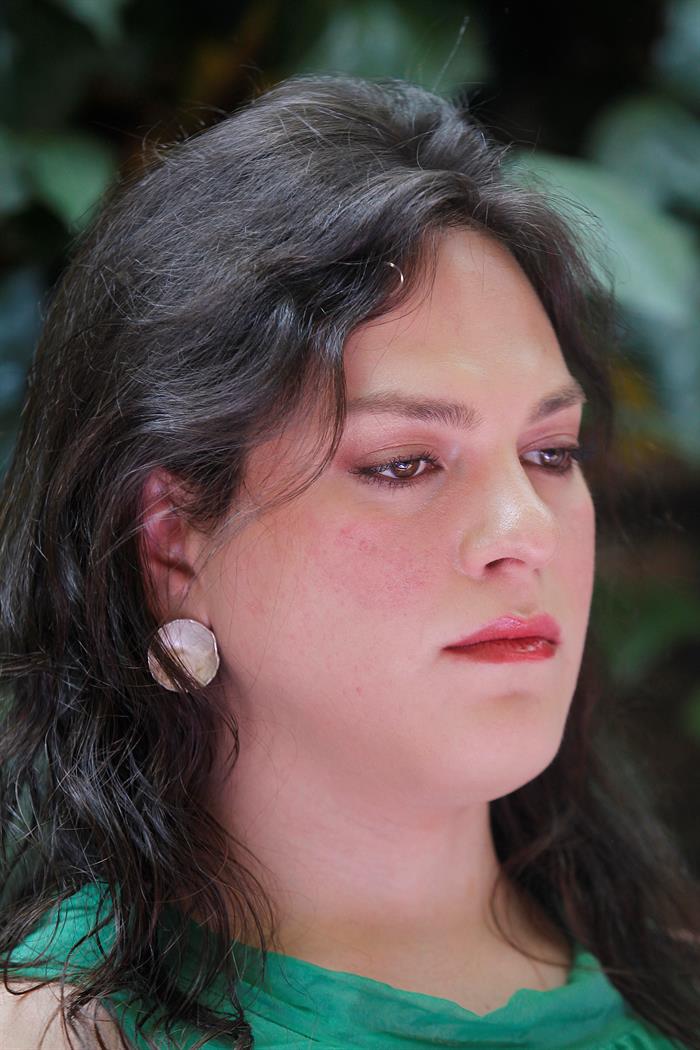 La actriz transexual Daniela Vega, protagonista de la pel&iacute;cula chilena "Una mujer fant&aacute;stica".