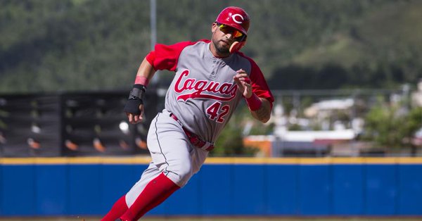 David Vidal, de los Criollos de Caguas, fue elegido un&aacute;nimemente "Jugador M&aacute;s Valioso". (foto twitter)