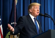 Donald Trump, insistió hoy en culpar a los demócratas del cierre parcial de la Administración. (foto archivo)