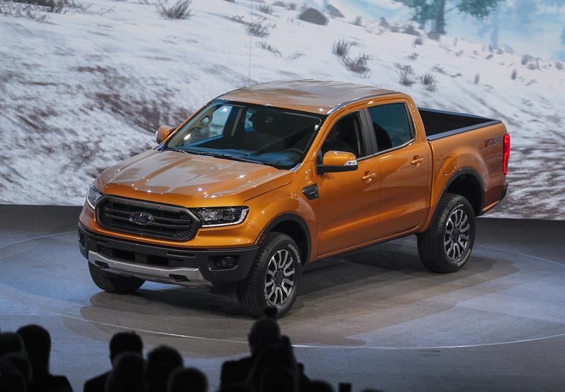 Ford Ranger pickup.