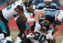 La segunda jornada de partidos de comodines de la Liga Nacional de Fútbol Americano (NFL) dejó a los Jaguars de Jacksonville y los Saints de Nueva Orleans, liderados por sus respectivos mariscales de campo Blake Bortles y Drew Brees.