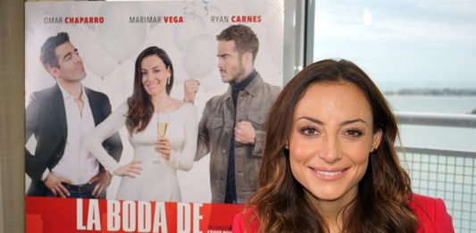 Marimar Vega durante una entrevista en la ciudad de Miami.