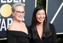 Activistas acompañan a actrices en la alfombra roja de los Globos de Oro Meryl Streep eligió como invitada a Ai-jen Poo, directora de la National Domestic Workers Alliance.