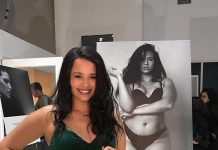 La modelo colombiana Natalia Lorenzo.