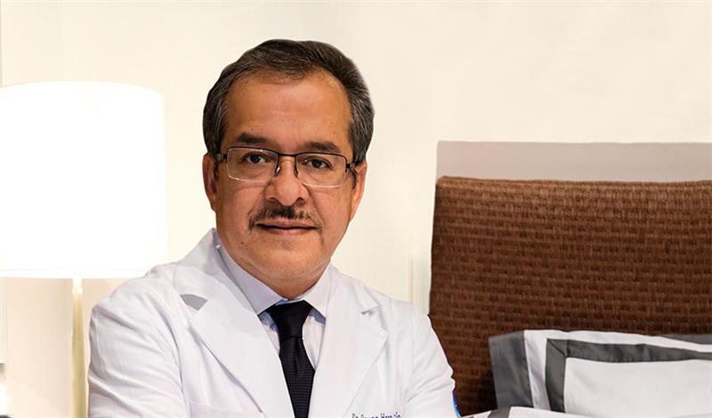 El director del Instituto Mexicano de Medicina Integral del Sueño, Reyes Haro.