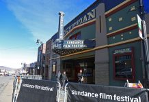 "Time's Up" y el cine latino reclaman protagonismo en el Festival de Sundance Vista de las preparaciones para el festival de cine Sundance 2018 en Park City.